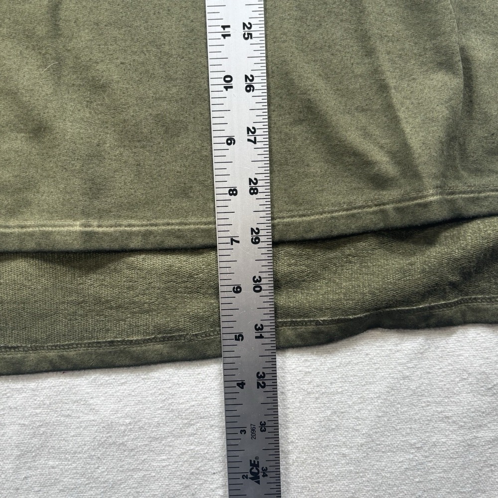 Lane Bryant Women's Green Ruffle Shoulder Tunic 18/20 - Picture 5 of 7